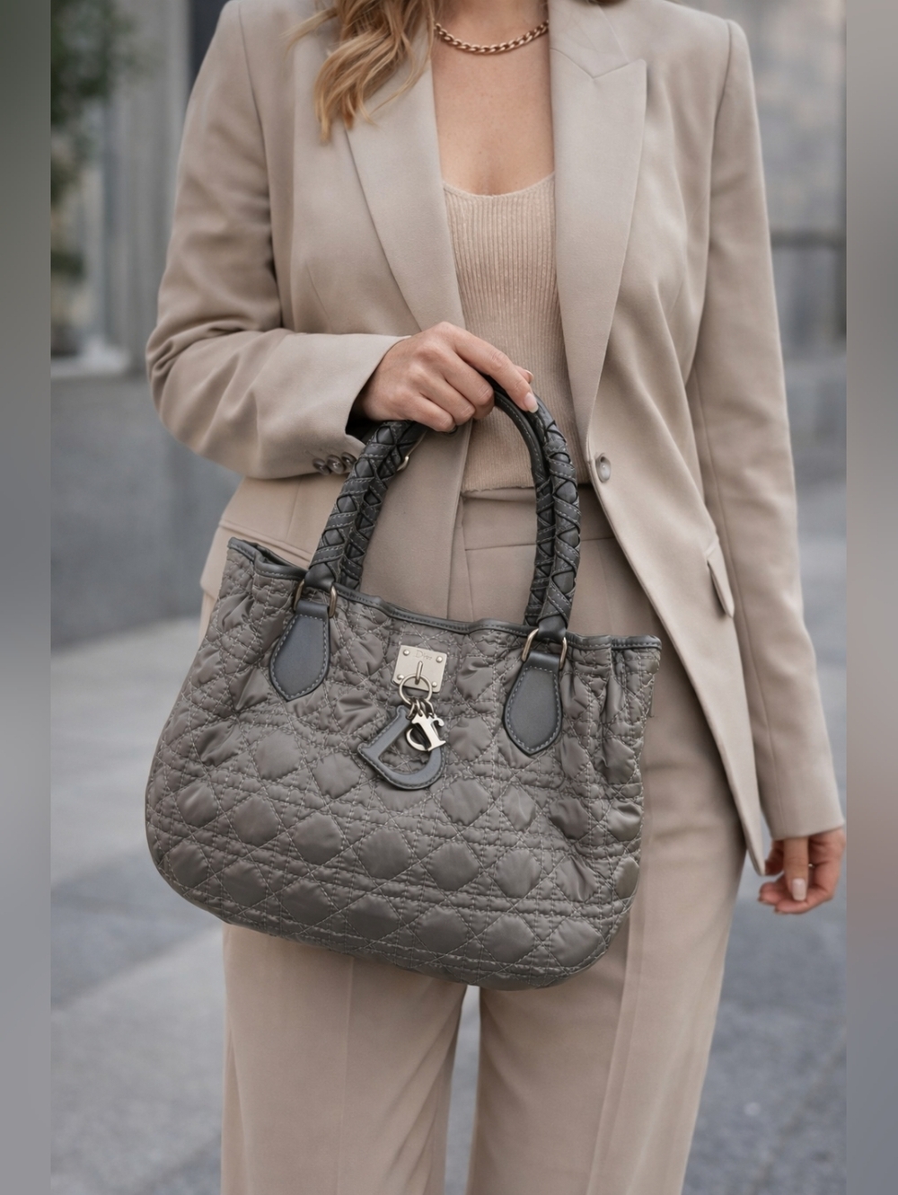 Dior Cannage Hobo Bag